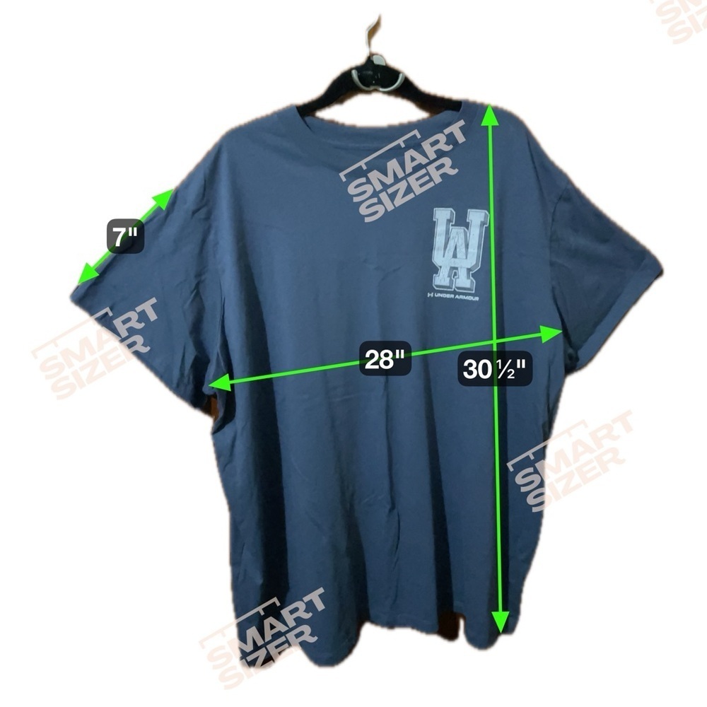 1X - Under Armour Collegiate Oversized Tee - Picture 4 of 5